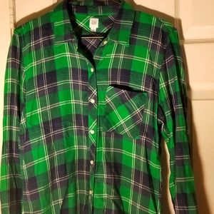 GAP plaid Medium